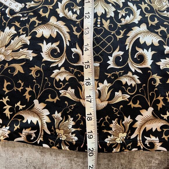 Karee top in women’s size black tan sleeveless blouse VTG 90s y2k - Picture 6 of 6